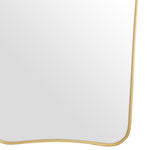 Eichholtz Vivienne L Mirror Brushed Brass Finish - Vivienne L Mirror Brushed Brass Finish Accessories Sterling Home 4