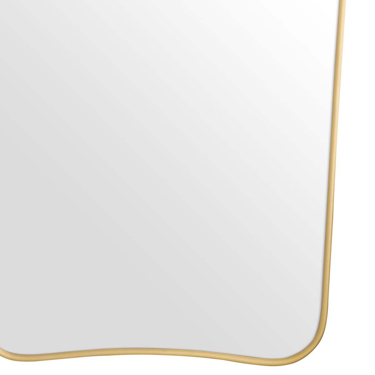 Eichholtz Vivienne L Mirror Brushed Brass Finish - Vivienne L Mirror Brushed Brass Finish Accessories Sterling Home 4