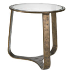 Eichholtz Cambronne Side Table Bronze Finish Clear Glass Top - Side Table Bronze Finish Clear Glass Top Side Tables Sterling Home 4