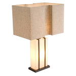Eichholtz Graham Table Lamp Bronze Highlight Finish Alabaster - Table Lamp Graham Accessories Sterling Home 4