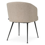 Eichholtz Aiden Dining Chair Renato Off-White Black Legs - Aiden Dining Chair Renato Off-White Chairs Sterling Home 4