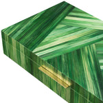 Eichholtz Harvard Box Straw Marquetry Green - Harvard Box Straw Marquetry Green Accessories Sterling Home 4