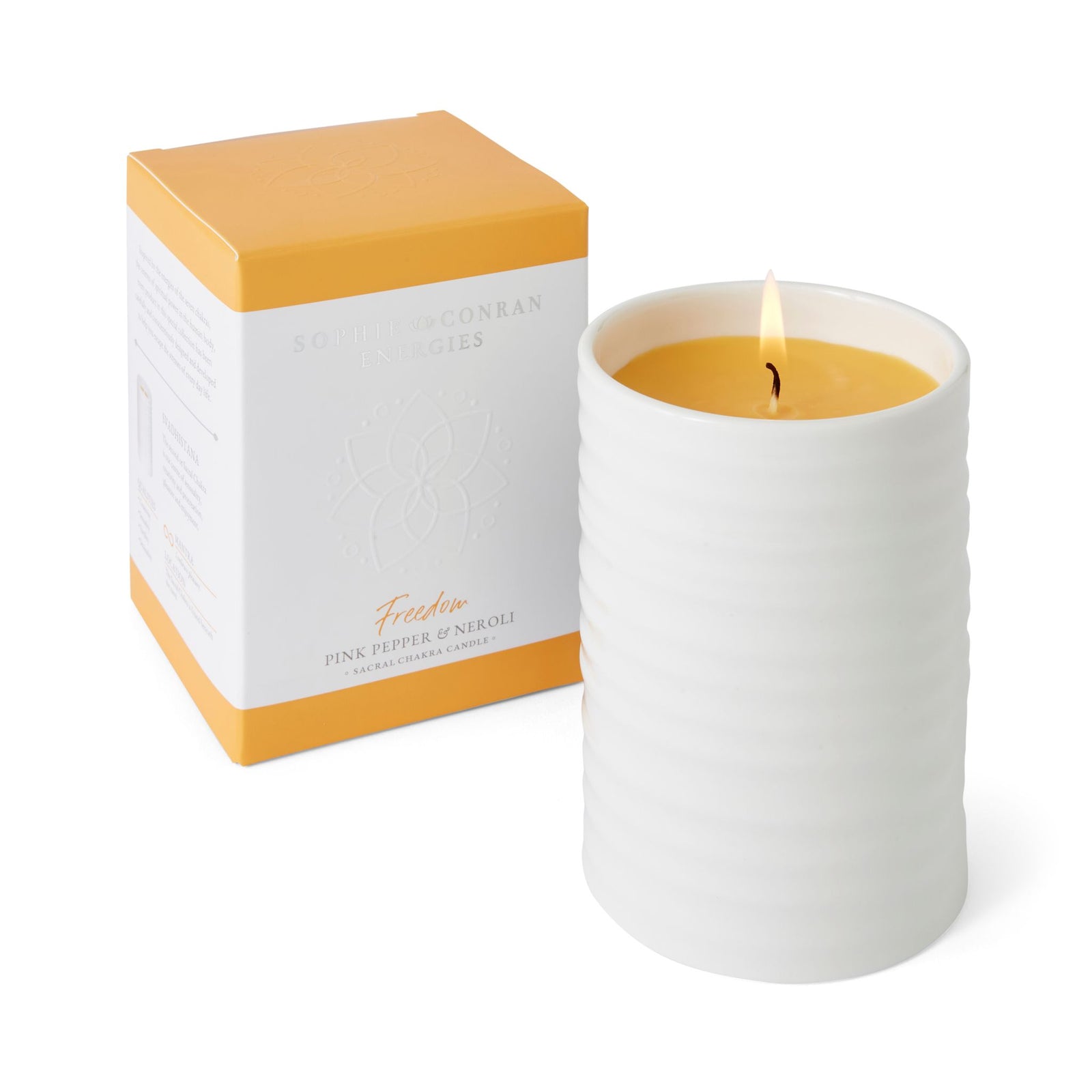 Sophie Conran Freedom Ceramic Candle Jar - SC Freedom Ceramic Candle Jar Sterling Home 2