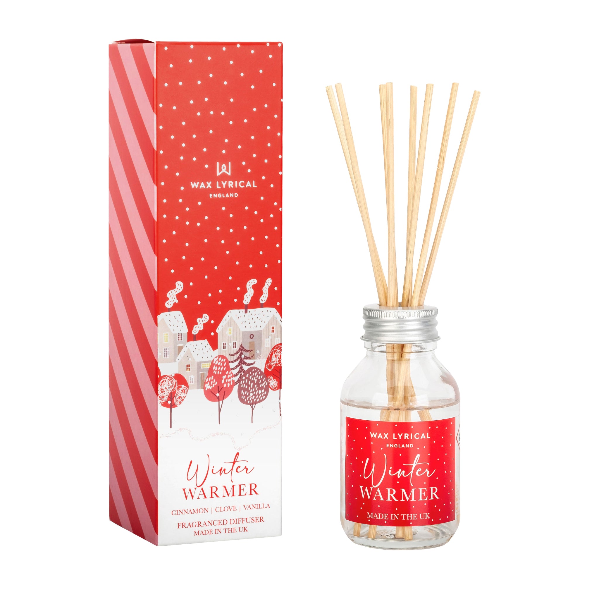 Wax Lyrical Winter Warmer Reed Diffuser - 100Ml Reed Diffuser Winter Warmer Sterling Home 2