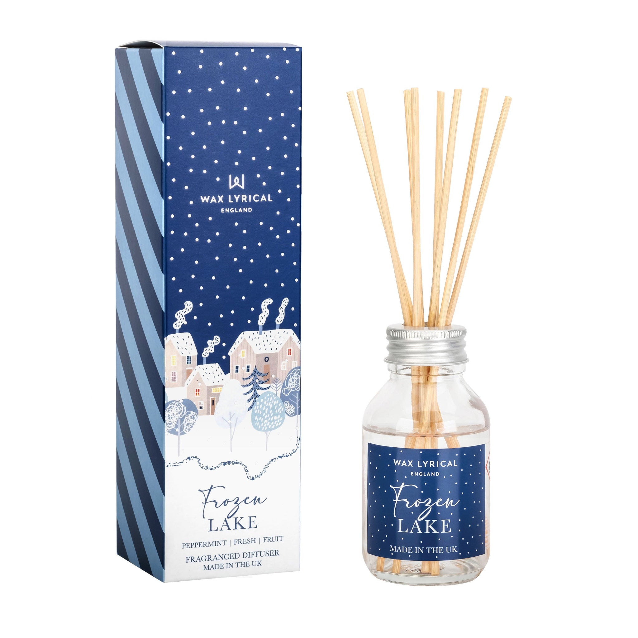 Wax Lyrical Frozen Lake Reed Diffuser - 100Ml Reed Diffuser Frozen Lake Sterling Home 2