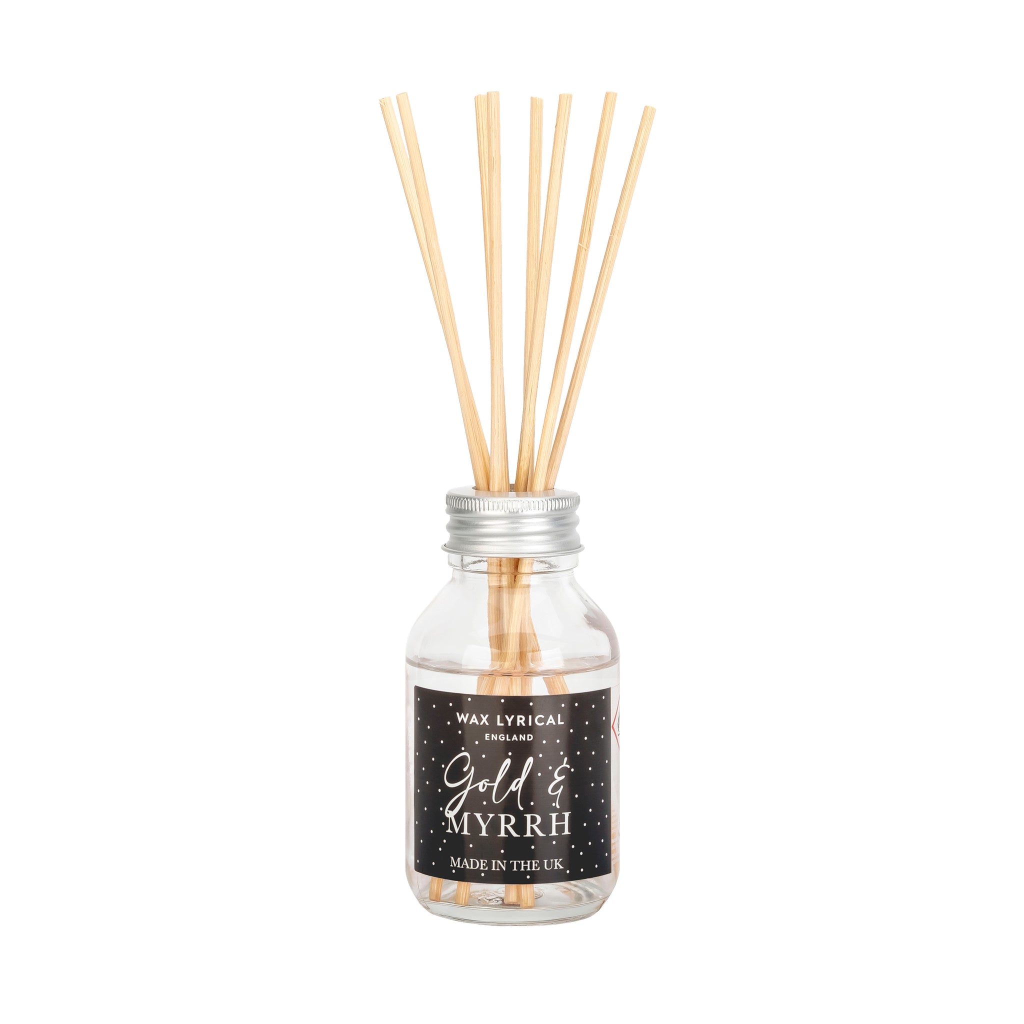 Wax Lyrical Gold & Myrrh Reed Diffuser - 100Ml Reed Diffuser Gold & Myrrh Sterling Home 1