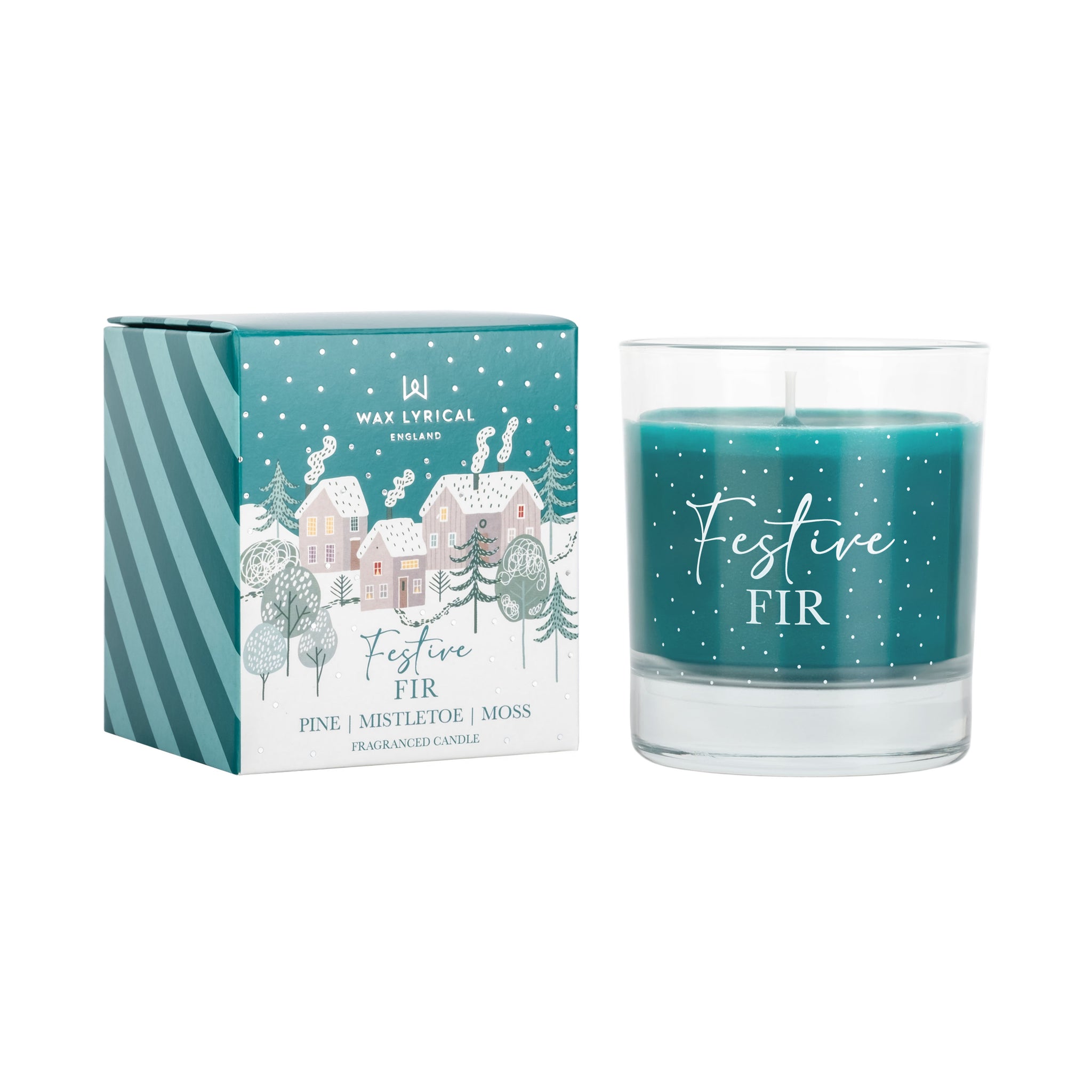 Wax Lyrical Festive Fir Boxed Candle - Boxed Candle Festive Fir Sterling Home 2