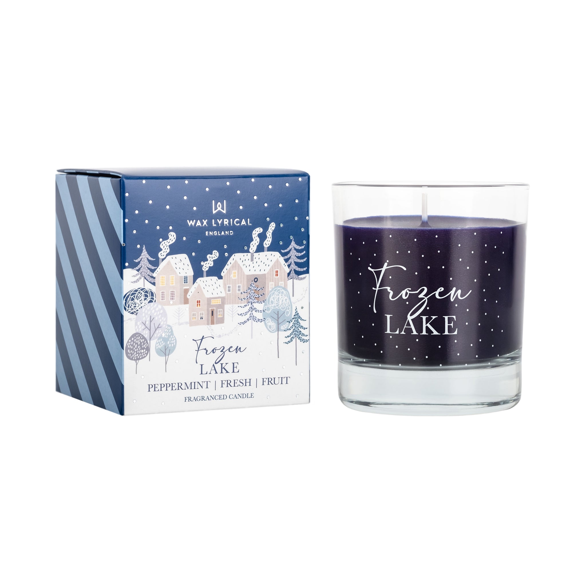 Wax Lyrical Frozen Lake Boxed Candle - Boxed Candle Frozen Lake Sterling Home 2