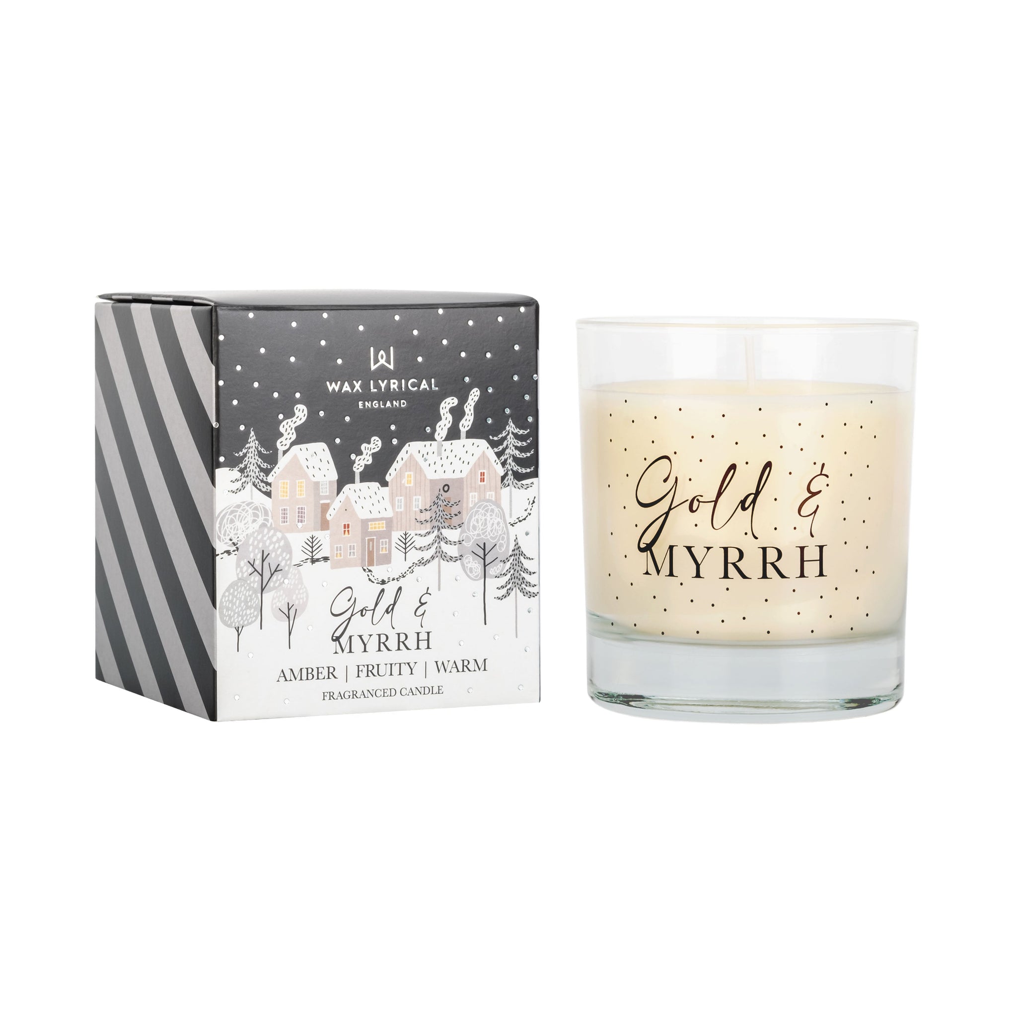 Wax Lyrical Gold & Myrrh Boxed Candle - Boxed Candle Gold & Myrrh Sterling Home 2