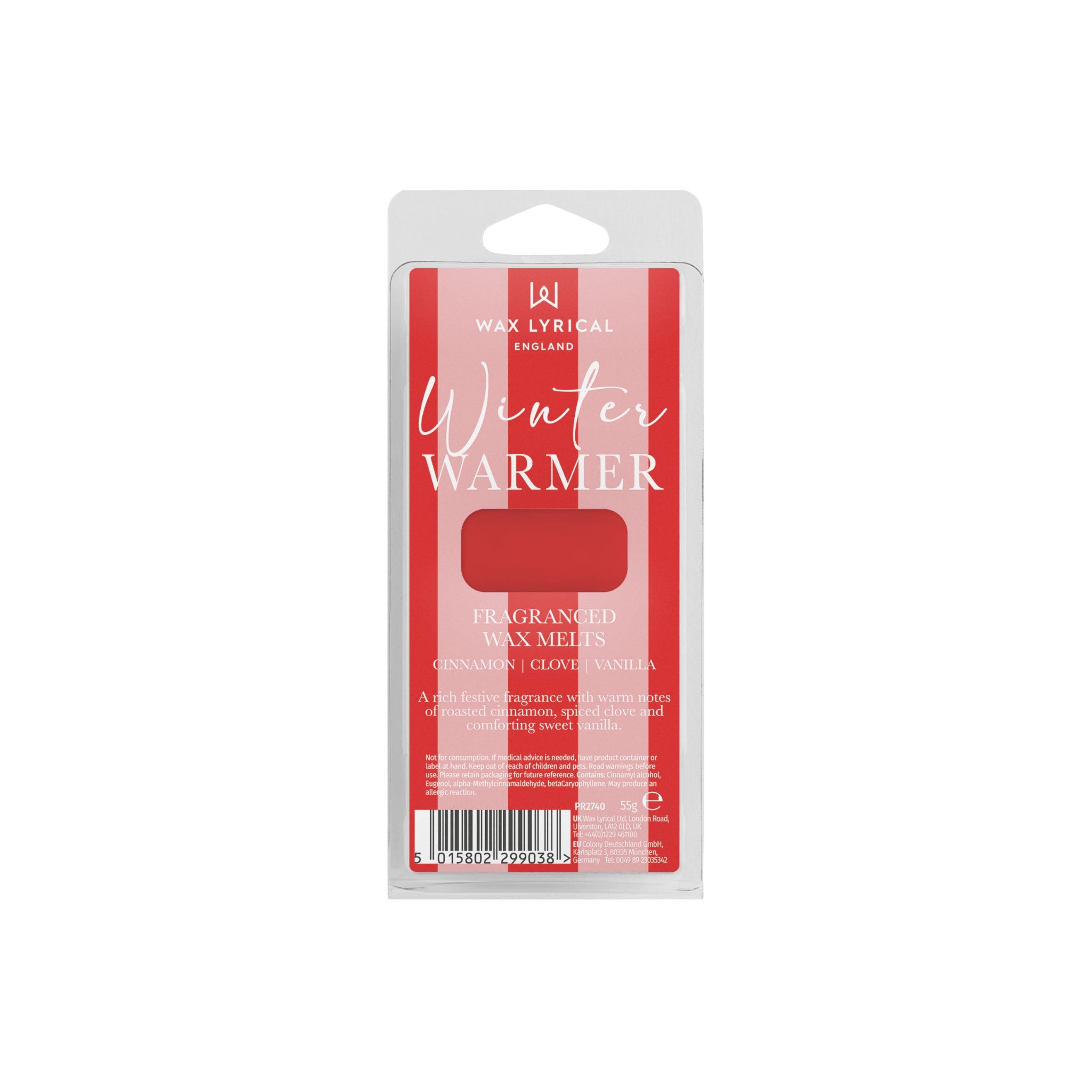 Wax Lyrical Winter Warmer Wax Melt - Wax Melt Winter Warmer Sterling Home 1