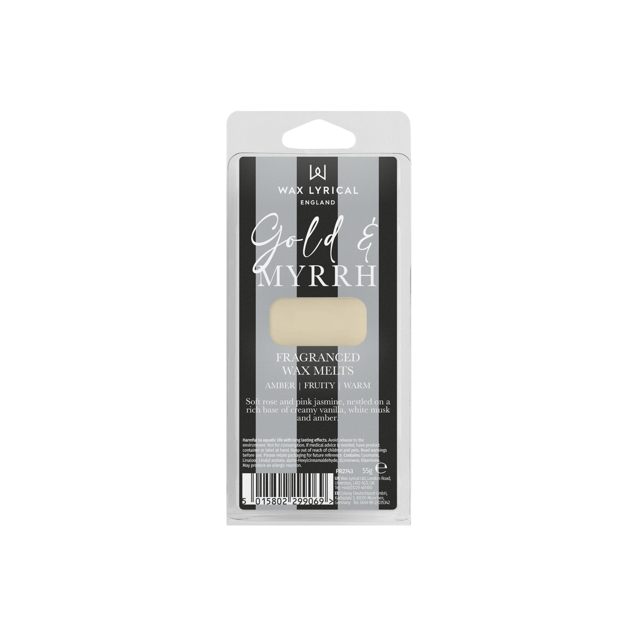 Wax Lyrical Gold & Myrrh Wax Melt - Wax Melt Gold & Myrrh Sterling Home 1