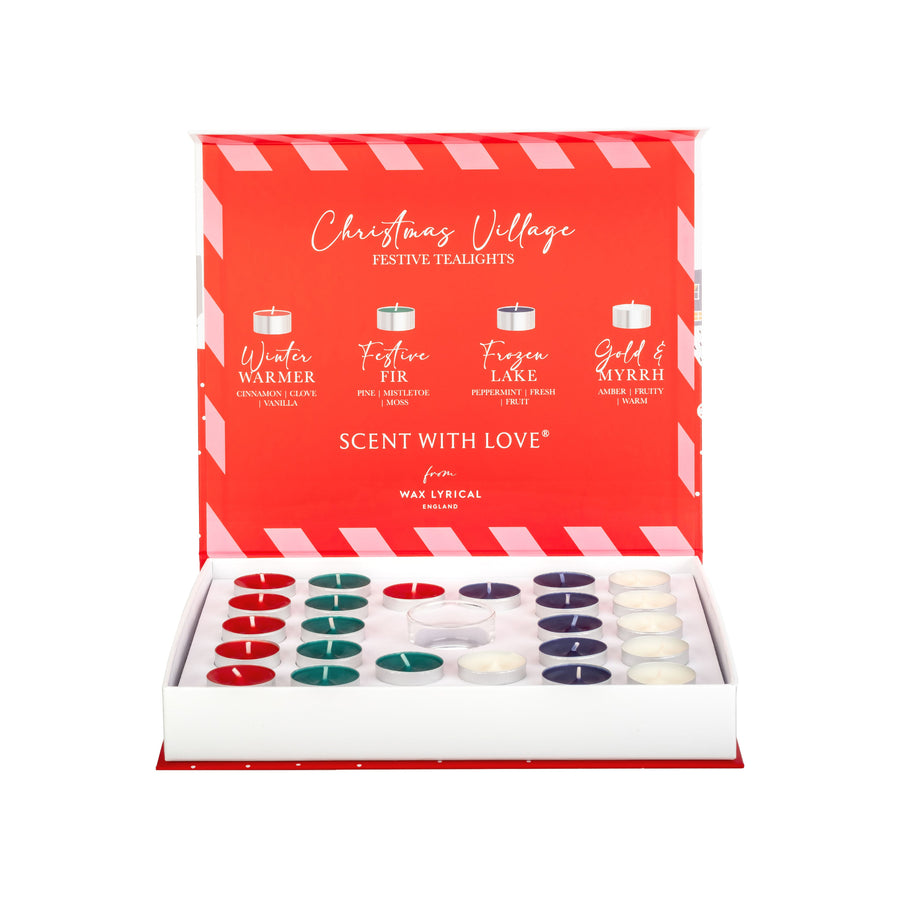 Wax Lyrical Winter Warmer Tealight Gift Set - Tealight Gift Set Winter Warmer Sterling Home 2