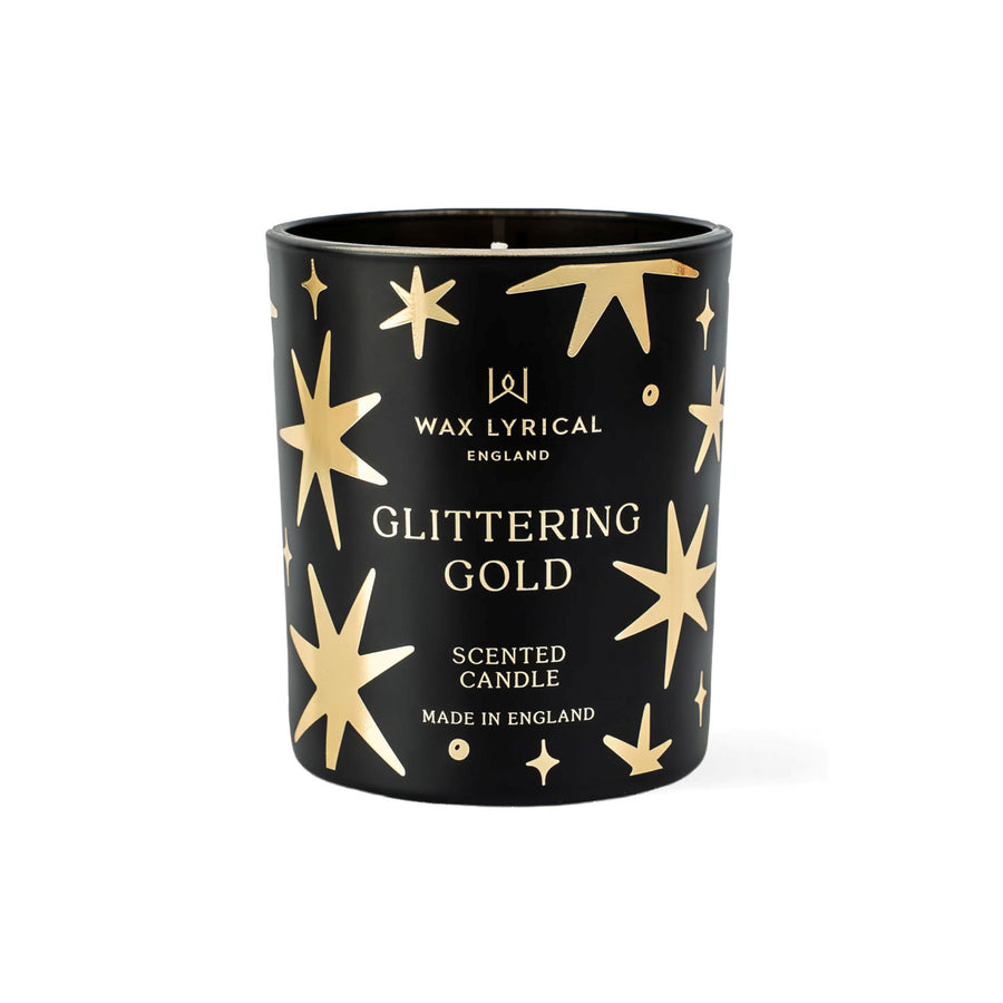 Wax Lyrical Glittering Gold Candle 30Cl - Glittering Gold Candle 30Cl Sterling Home 1
