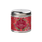 Wax Lyrical Tipsy Cranberry Tin Candle - Tipsy Cranberry Tin Candle Sterling Home 1