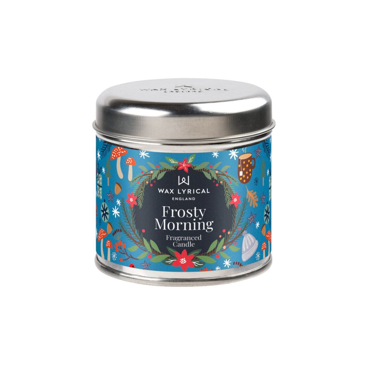 Wax Lyrical Frosty Morning Tin Candle - Frosty Morning Tin Candle Sterling Home 1