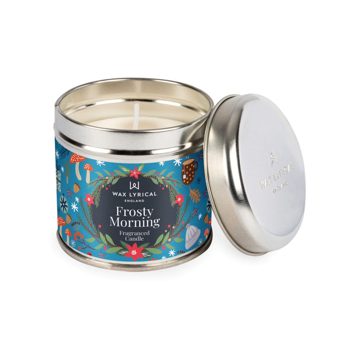 Wax Lyrical Frosty Morning Tin Candle - Frosty Morning Tin Candle Sterling Home 2