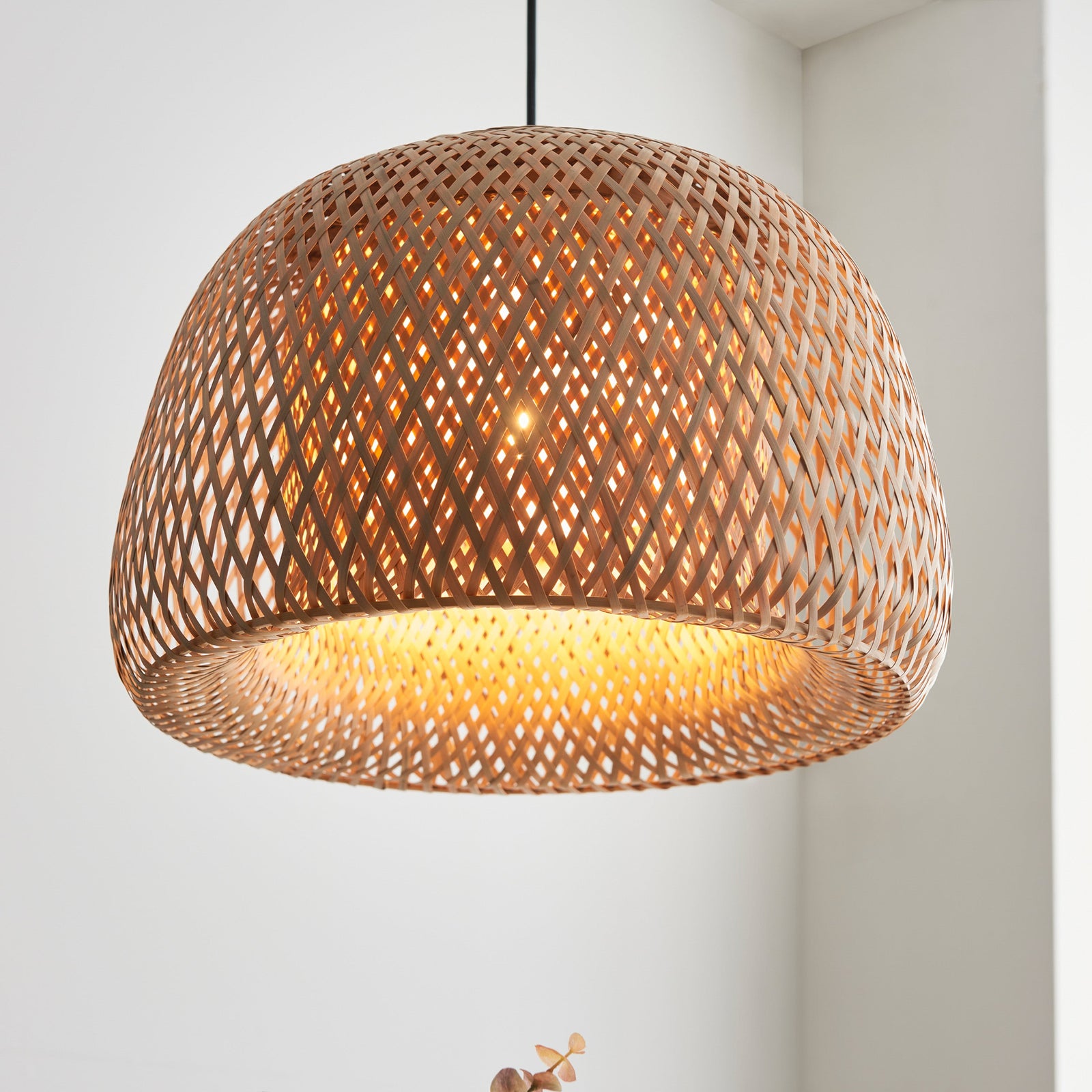 Bali 1 Dome Pendant Light - DHD Bali 1 Pendant Light 45x154x42CM Sterling Home 1