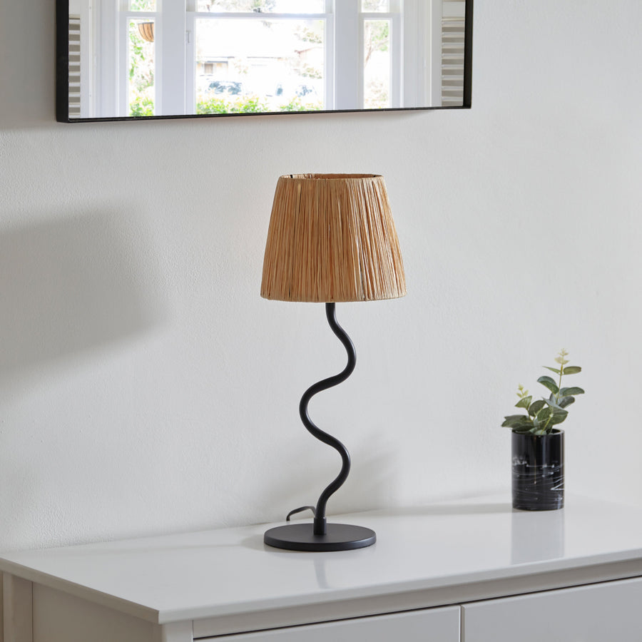 Wriggle Table Lamp - DHD Wriggle Table Lamp Sterling Home 2