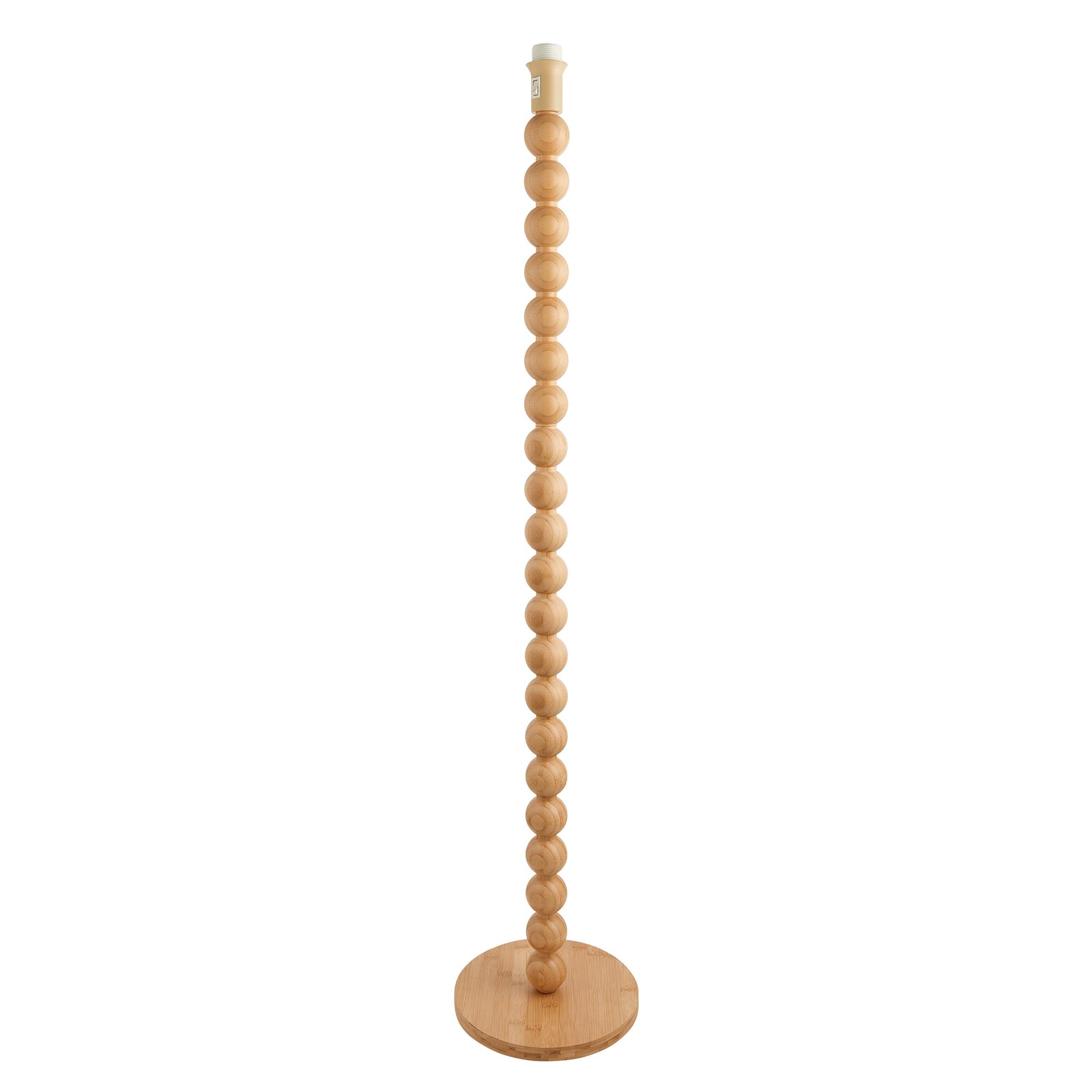 Cane Bamboo Floor Lamp Base - DHD Cane Floor Lamp Base Natural Bamboo Sterling Home 4