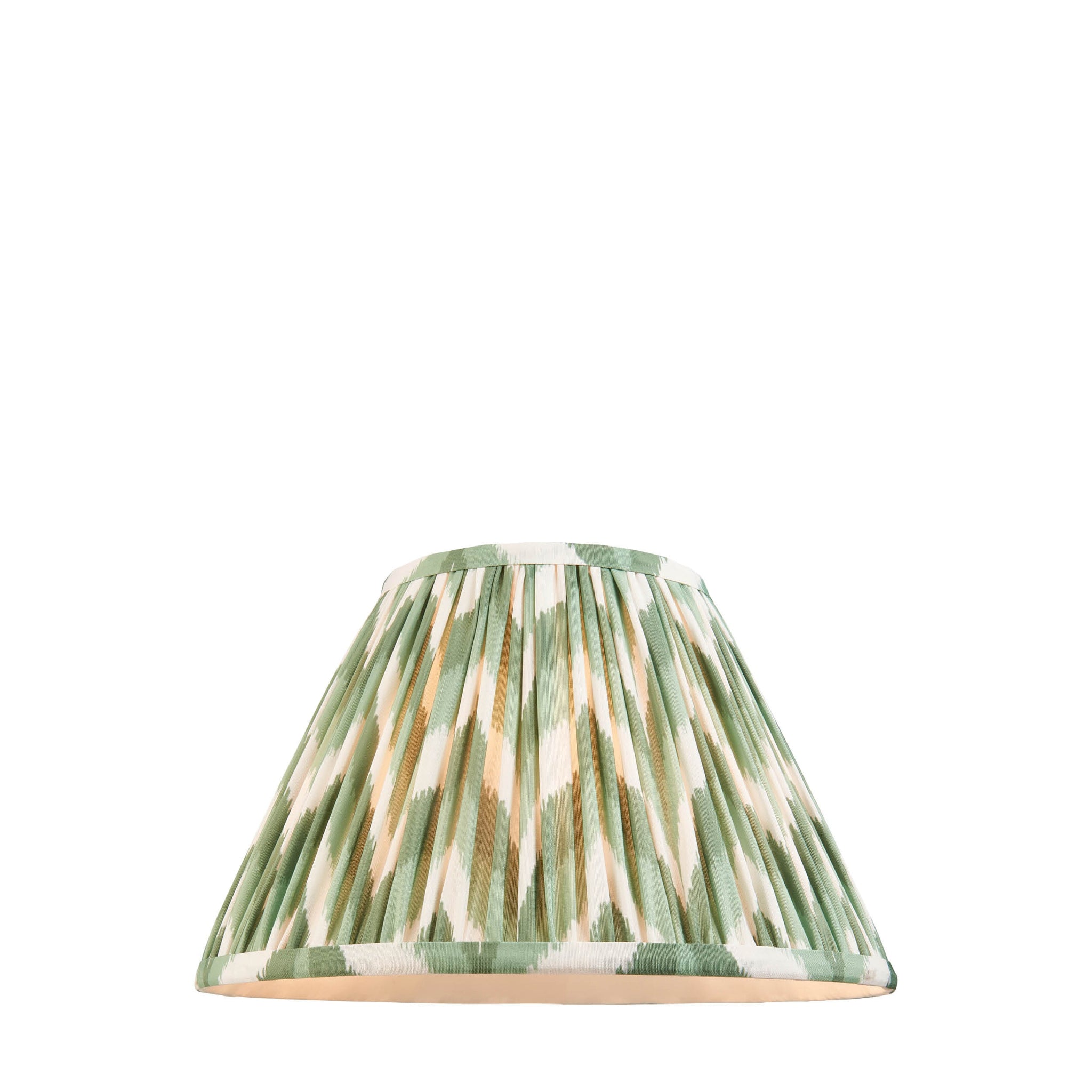 Zigzag Cotswold Green Shade - DHD Zigzag Shade Cotswold Green Fabric 18x14x30CM Sterling Home 3