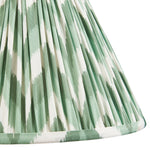 Zigzag Cotswold Green Shade - DHD Zigzag Shade Cotswold Green Fabric 18x14x30CM Sterling Home 2