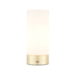 Dara Table Lamp Brushed Brass - DHD Dara Table Lamp Brass & Opal Sterling Home 2