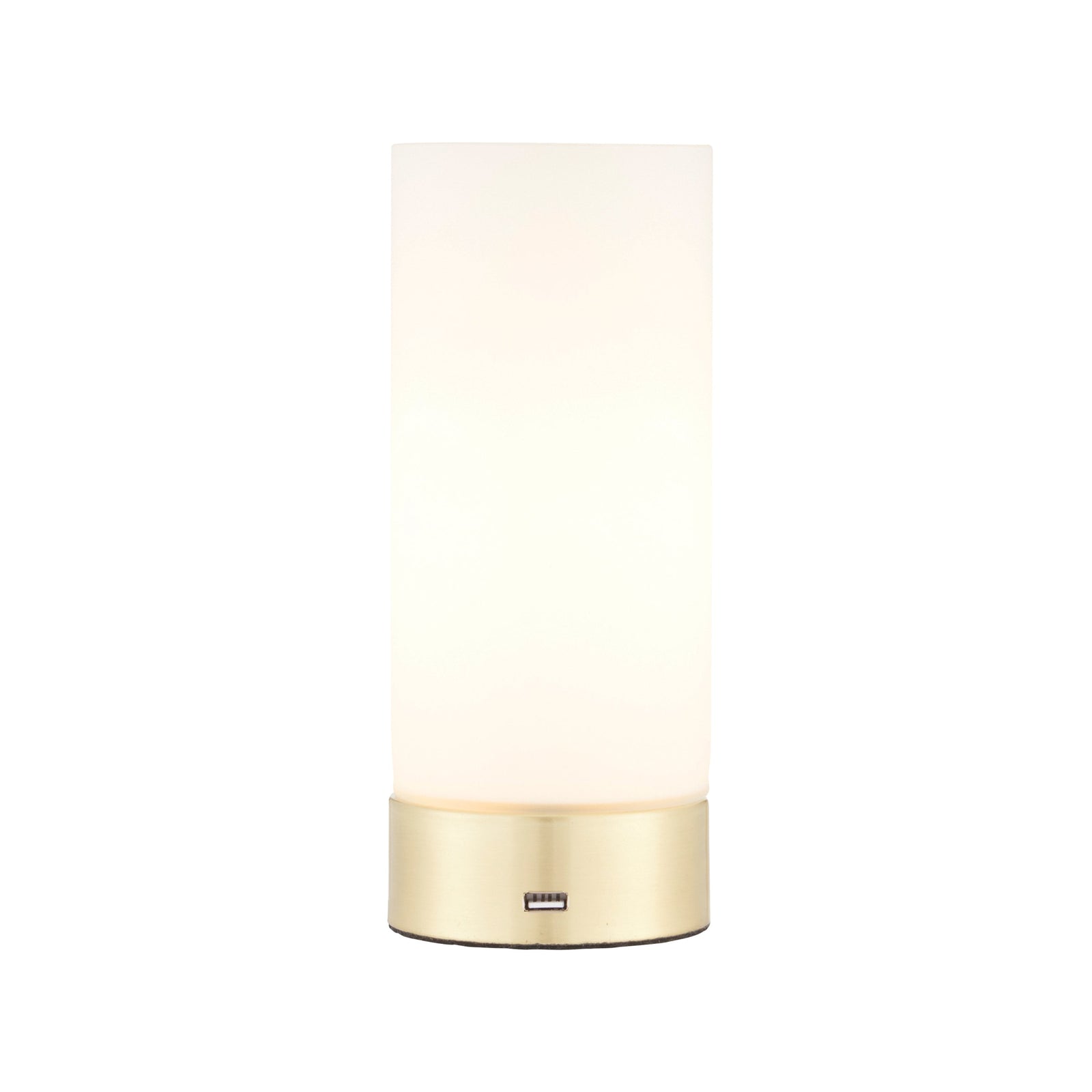Dara Table Lamp Brushed Brass - DHD Dara Table Lamp Brass & Opal Sterling Home 2