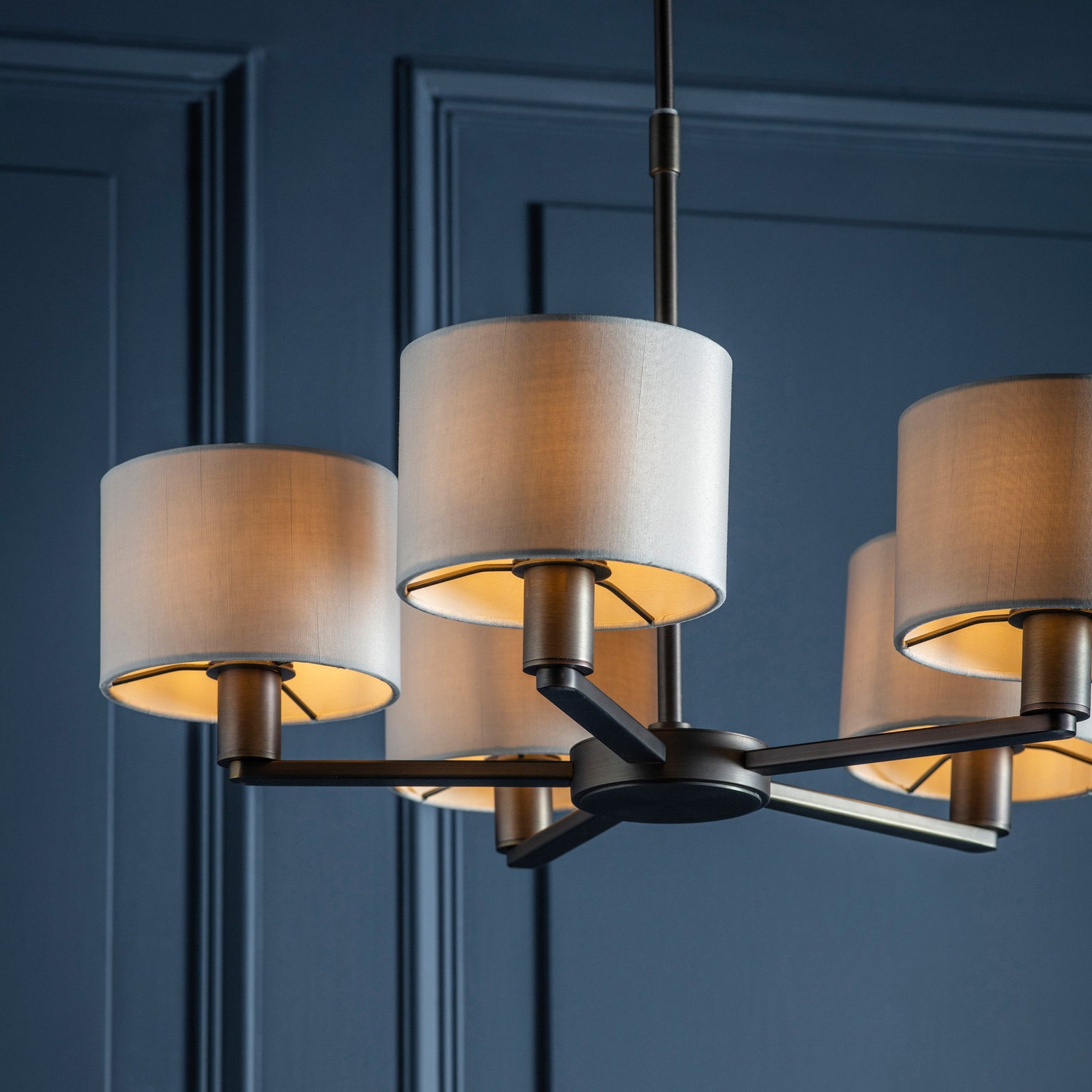 Daley Bronze 5 Pendant Light - DHD Daley 5 Pendant Antique Bronze Sterling Home 2