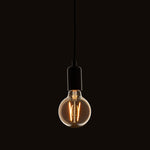E27 LED Filament Globe - DHD E27 LED Filament Globe 135x95mm Amber 2W Sterling Home 2