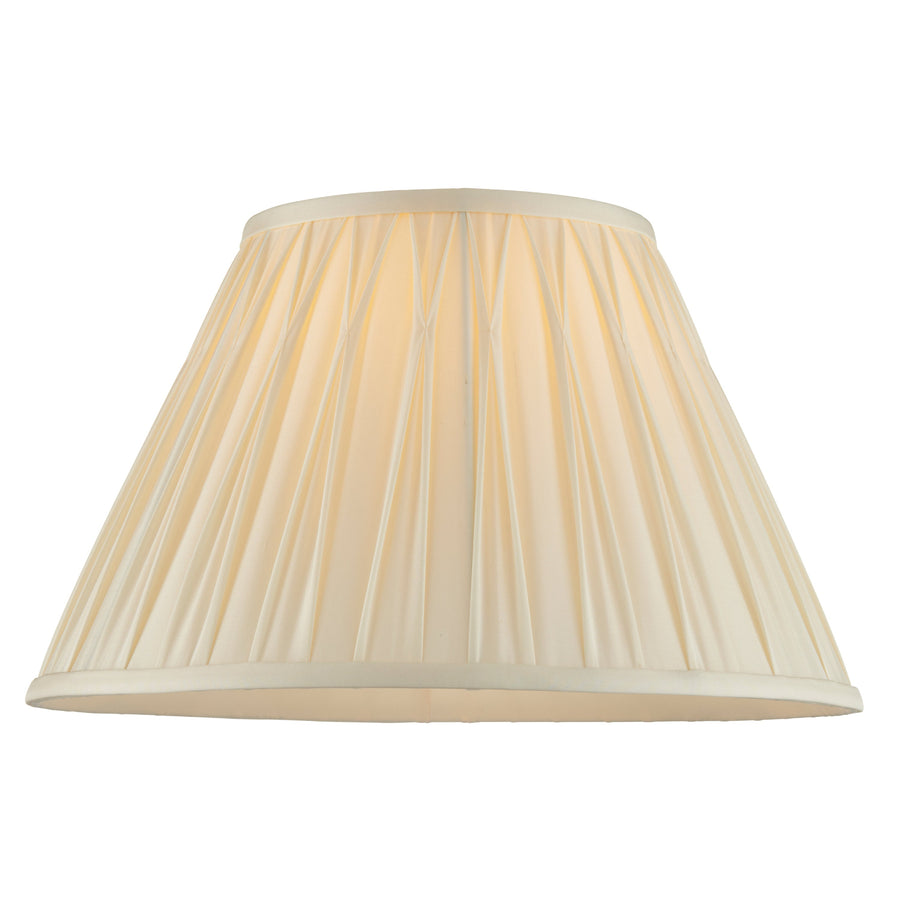 Chatsworth 1 Cream Shade - DHD Chatsworth 1 Shade Light Ivory 25CM Sterling Home 1