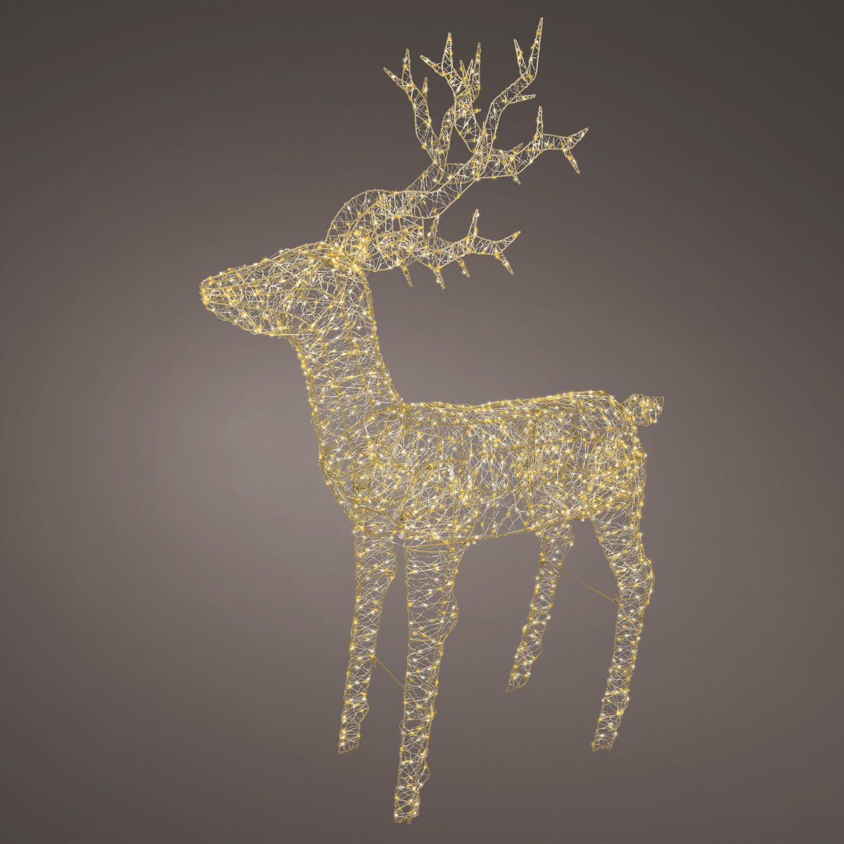 Micro LED Reindeer 1.6M - Micro LED Reindeer 1.6m Sterling Home 1