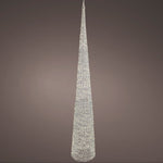 Micro LED Silver Warm White Cone 280CM - Micro LED Silver WW Cone 280CM Sterling Home 1