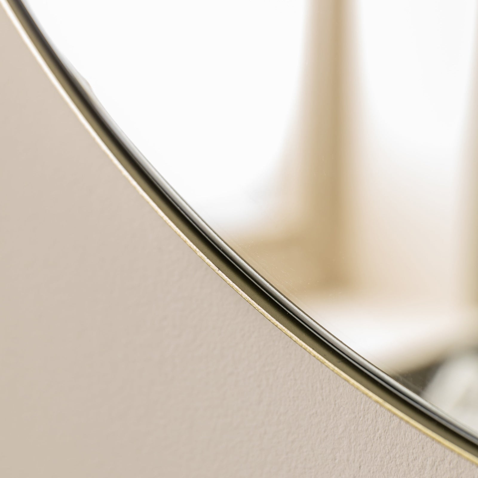 Bowie Round Gold Mirror - DHD Bowie Round Mirror Champagne 80X80CM Sterling Home 3