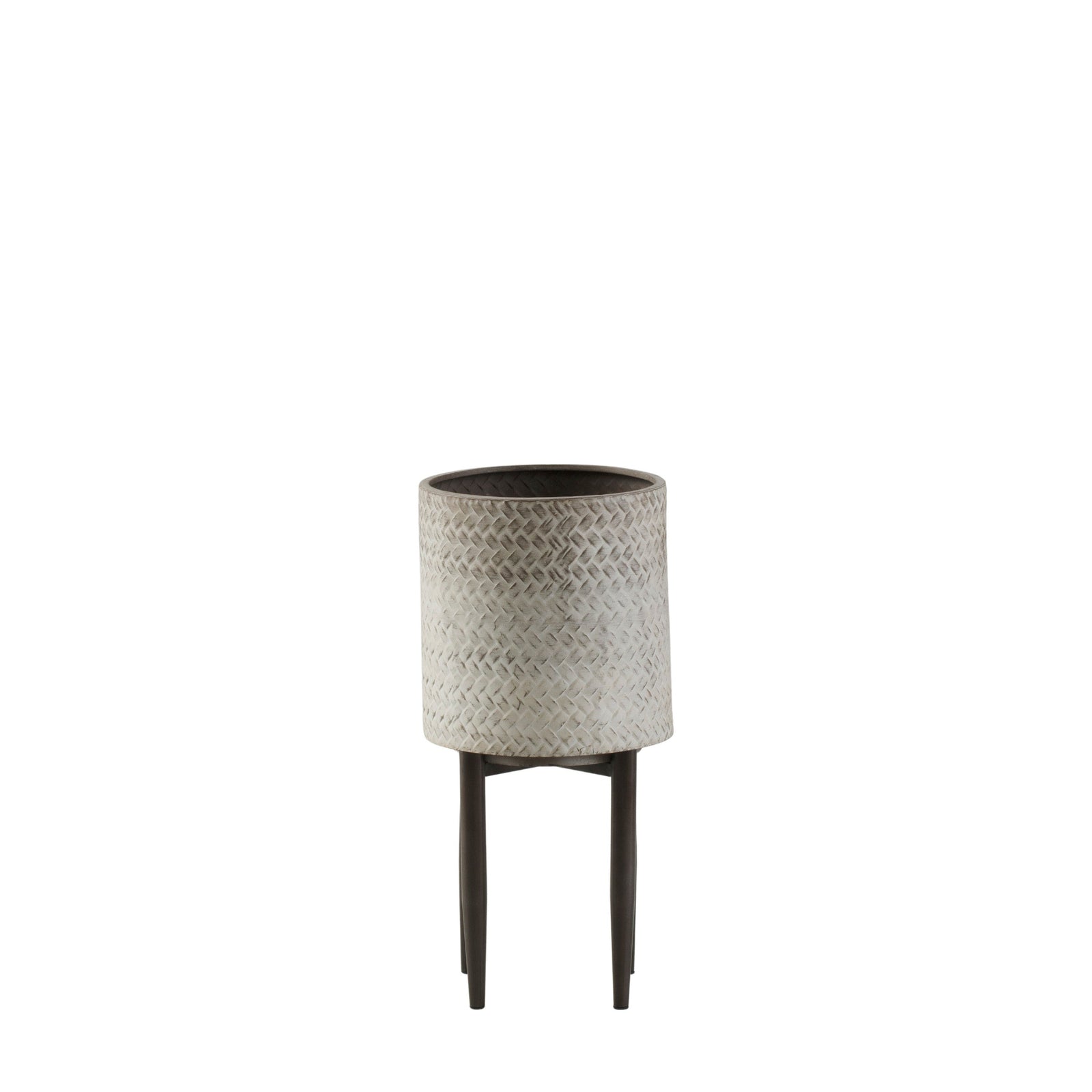 Albion Metal Planter - Albion Metal Planter Small Sterling Home 3