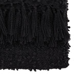 Bologna Black Throw - Bologna Throw Black 130x17CM Sterling Home 3