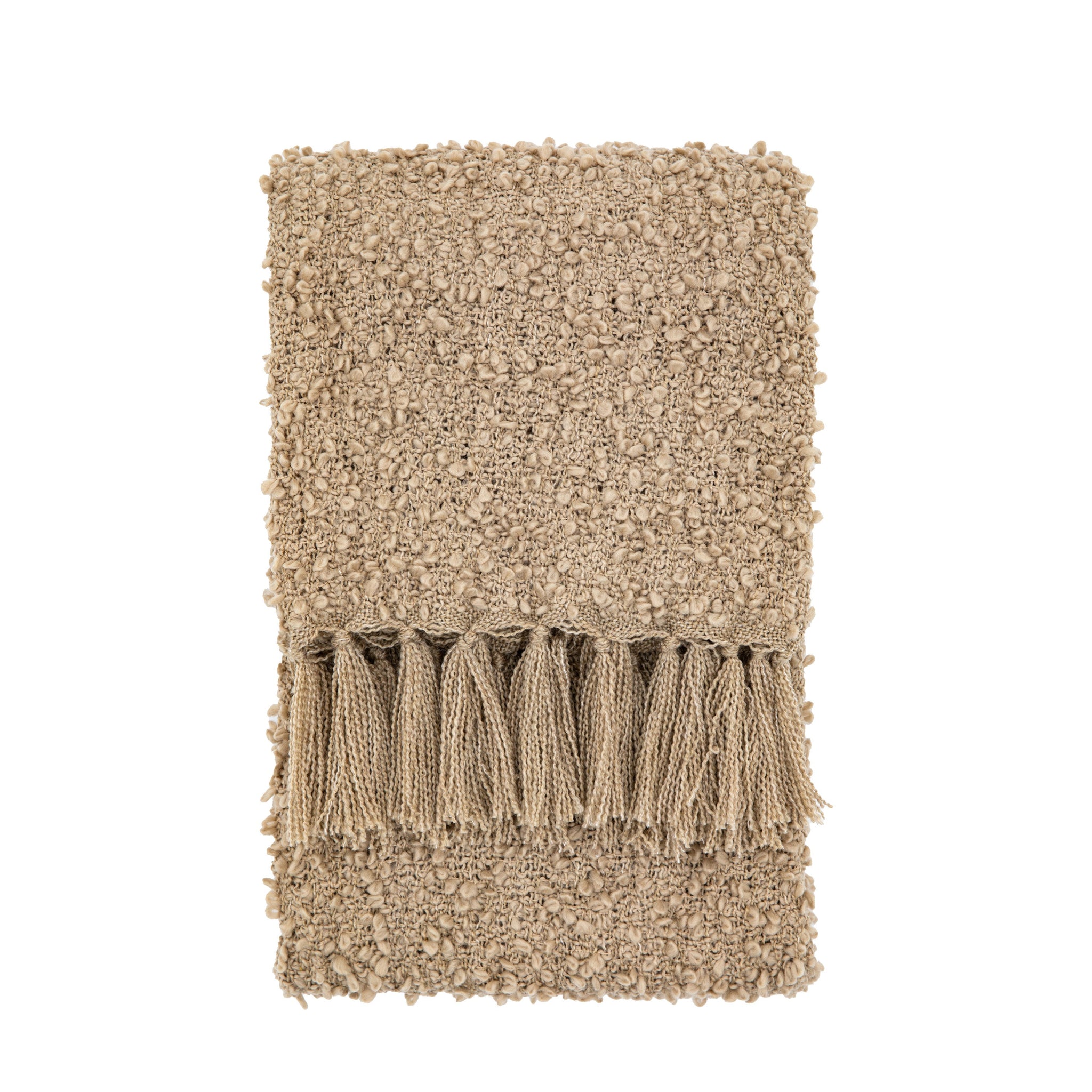 Bologna Brown Throw - Bologna Throw Brown 130x170CM Sterling Home 1