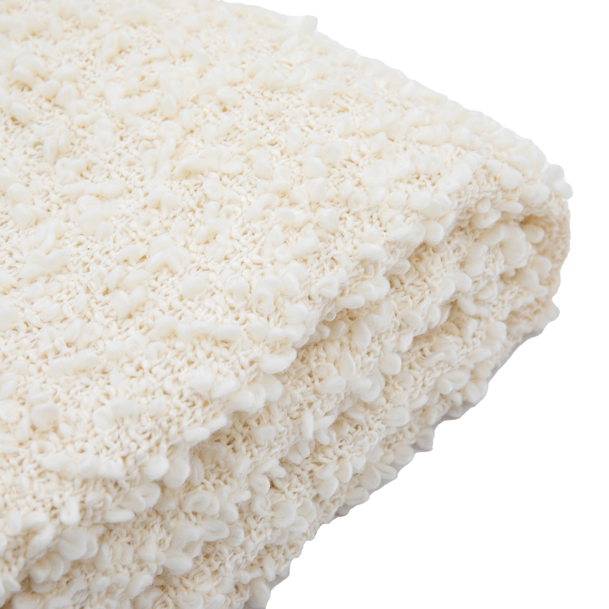 Bologna Natural Throw - Bologna Throw Natural 130x170CM Sterling Home 2