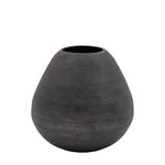 Artistic Aluminium Black Vase - Artistic Aluminium Vase Chatai Sterling Home 3