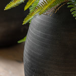 Artistic Aluminium Tall Black Vase - Artistic Aluminium Tall Vase Arrow Black Sterling Home 2