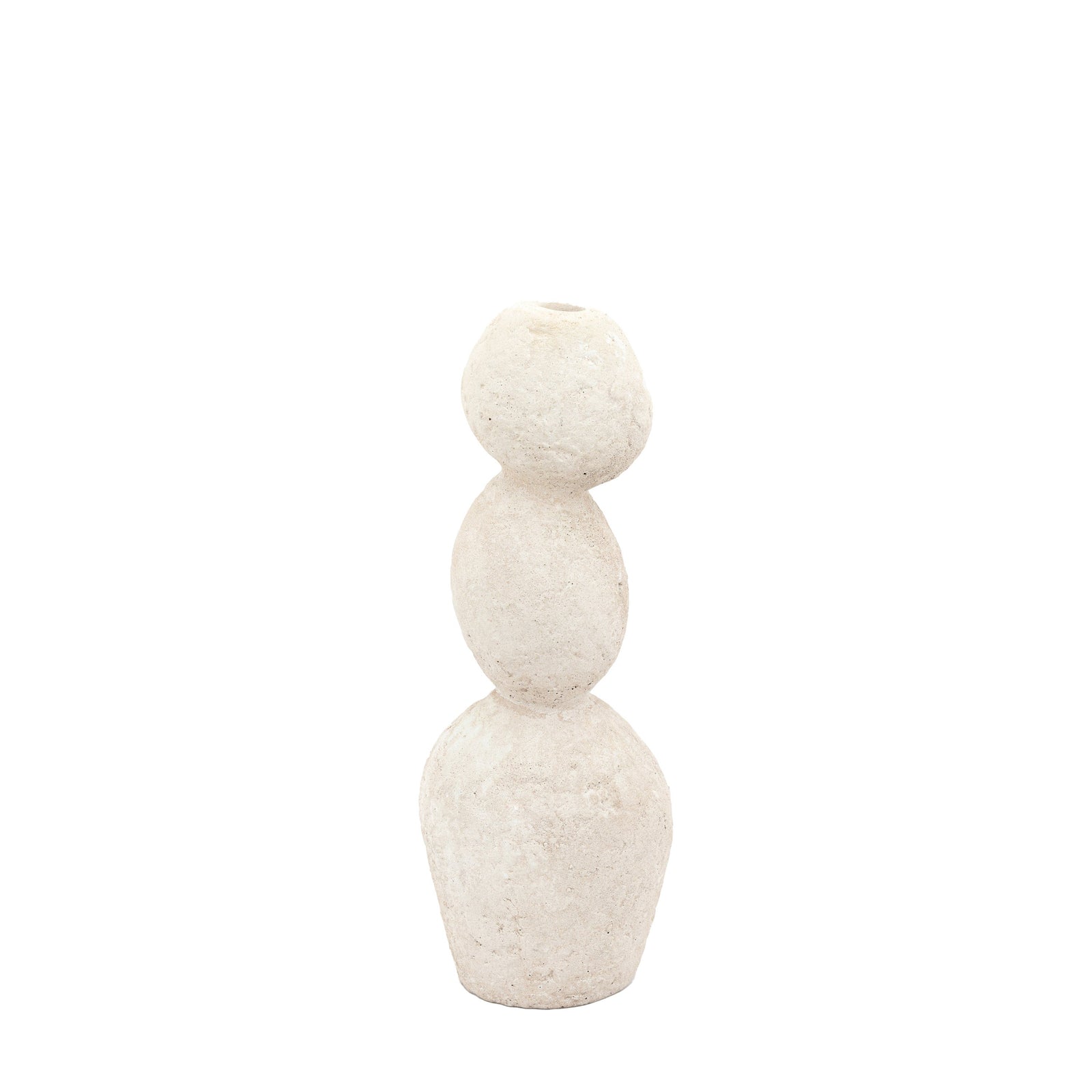 Ora Pebble Candle Holder Large - Ora Pebble Candle Holder Large Sterling Home 4