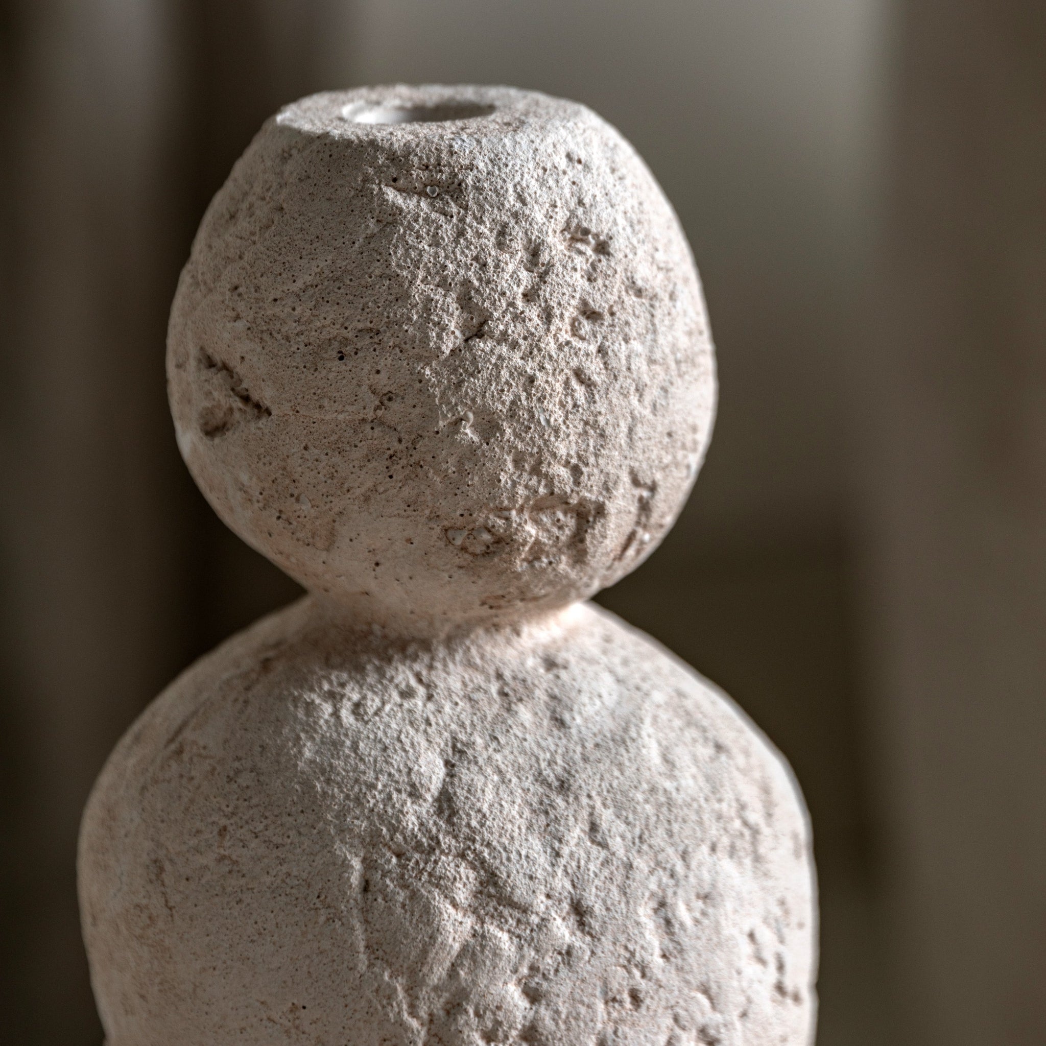 Ora Pebble Candle Holder Small - Ora Pebble Candle Holder Small Sterling Home 2