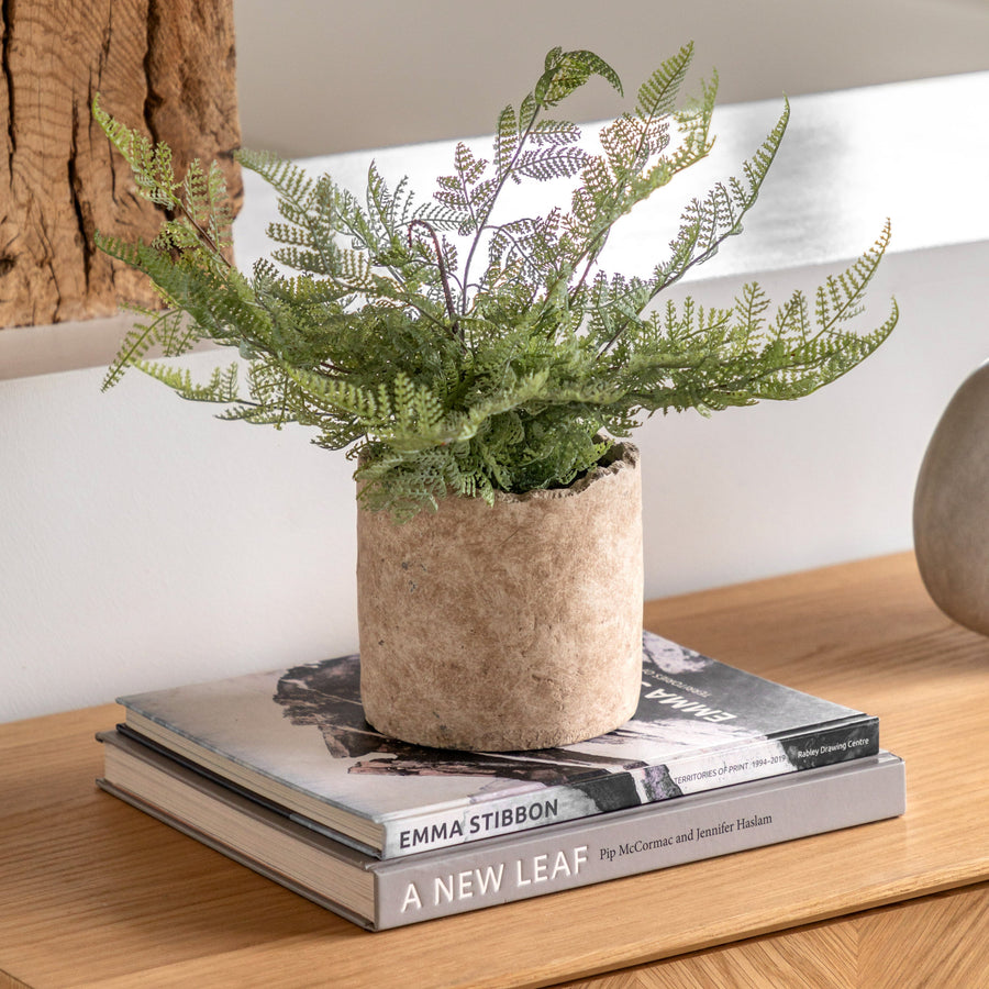 Artificial Potted Fern - Potted Fern 35CM Sterling Home 1