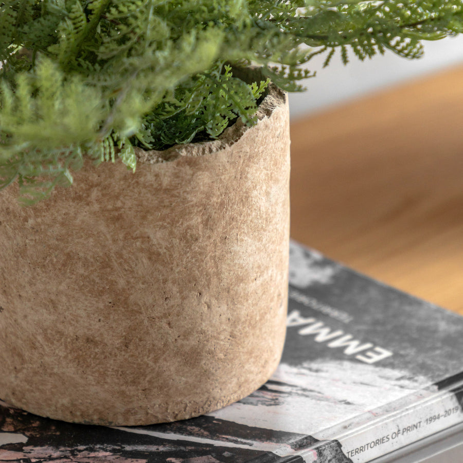Artificial Potted Fern - Potted Fern 35CM Sterling Home 2