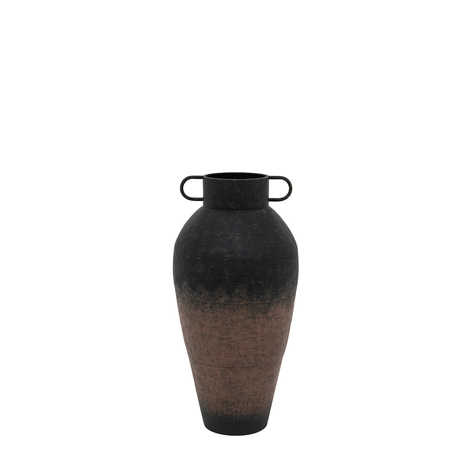 Teide Metal Vase Small - Teide Metal Vase Small Sterling Home 1