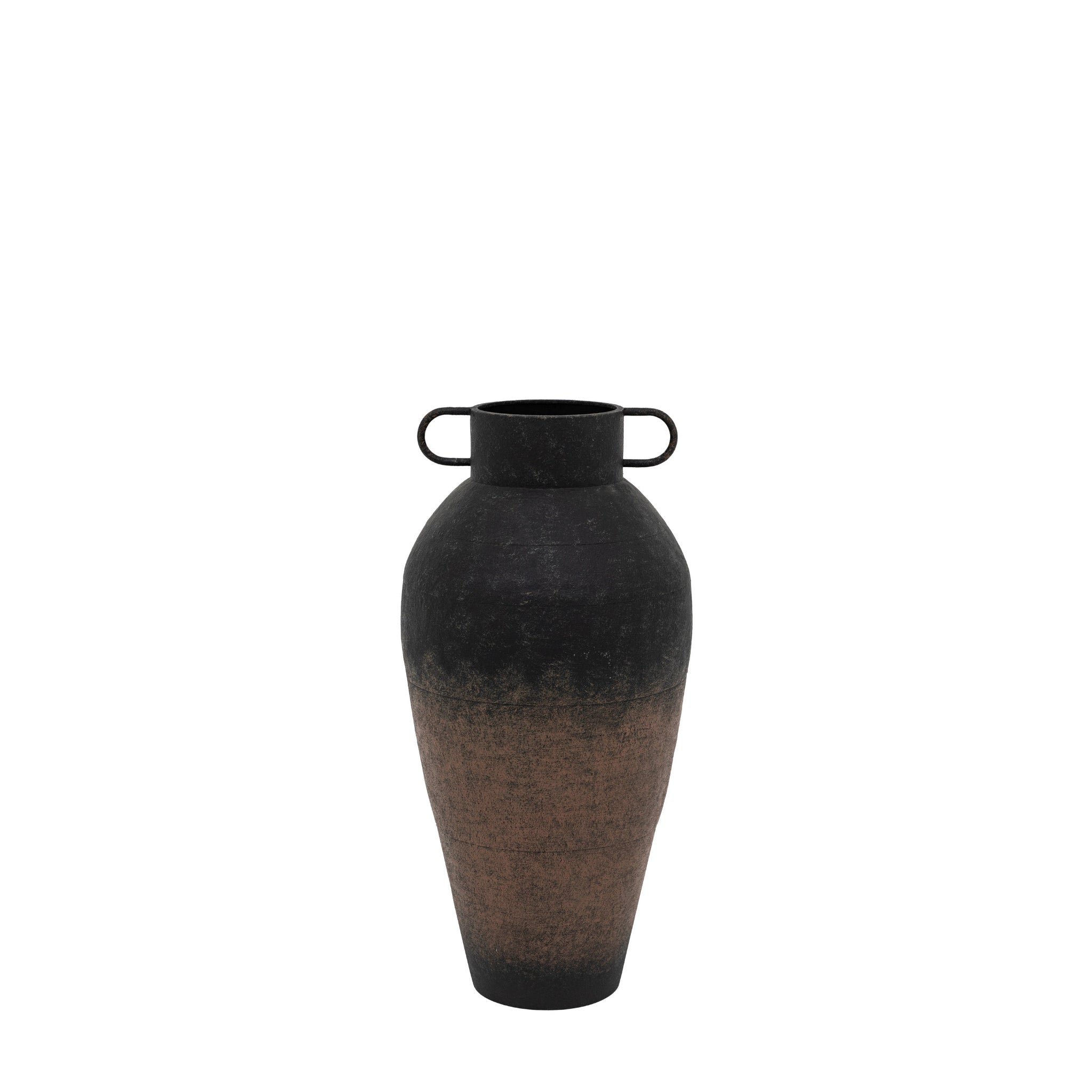 Teide Metal Vase Small - Teide Metal Vase Small Sterling Home 1