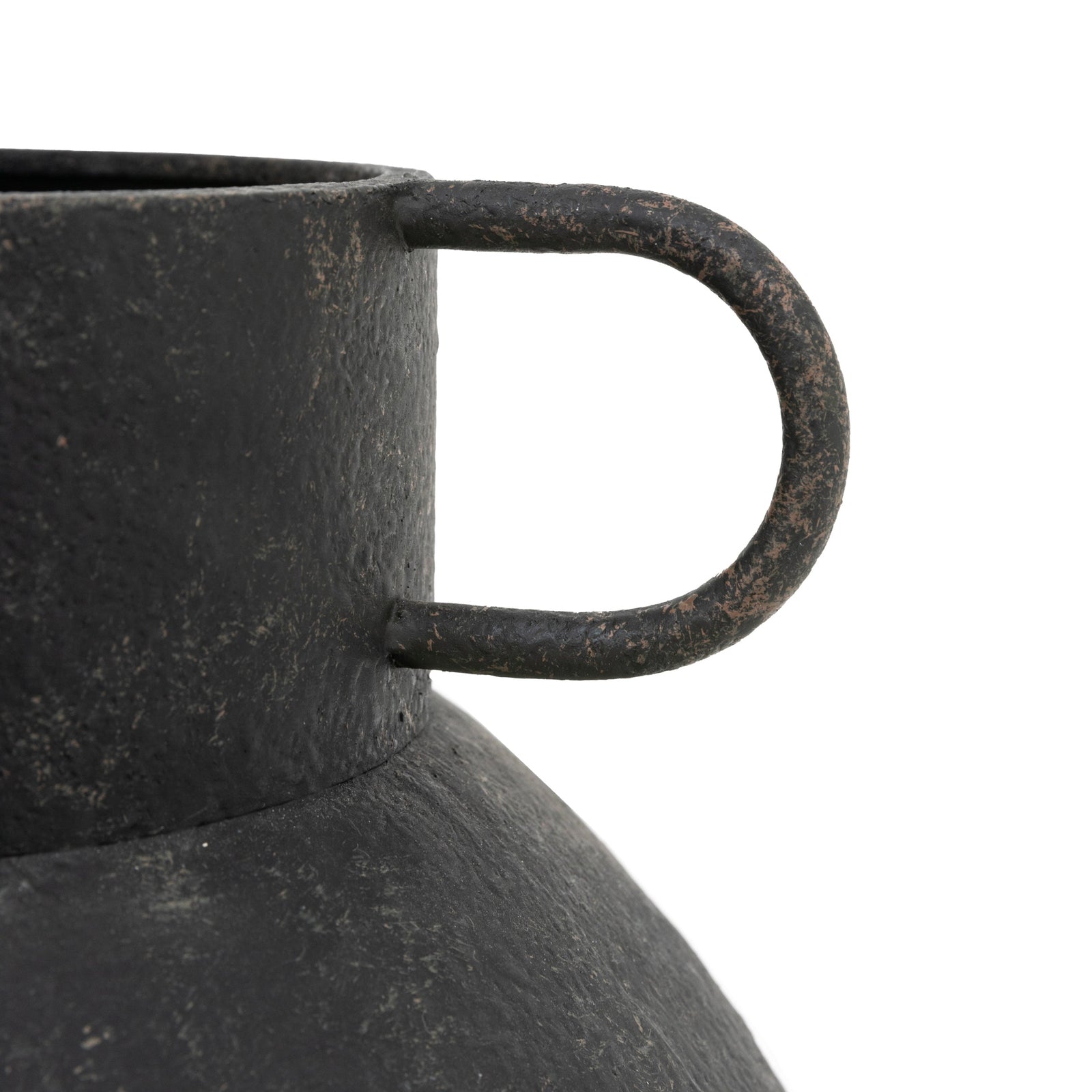 Teide Metal Vase Small - Teide Metal Vase Small Sterling Home 2