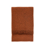Melange Acrylic Orange Throw - Melange Acrylic Throw Rust 130x150CM Sterling Home 1