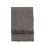 Melange Acrylic Dark Grey Throw - Melange Acrylic Throw Dark Grey 130x150CM Sterling Home 1