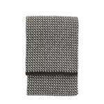 Cross Knit Grey Throw - Cross Knit Throw Grey 130x170CM Sterling Home 3