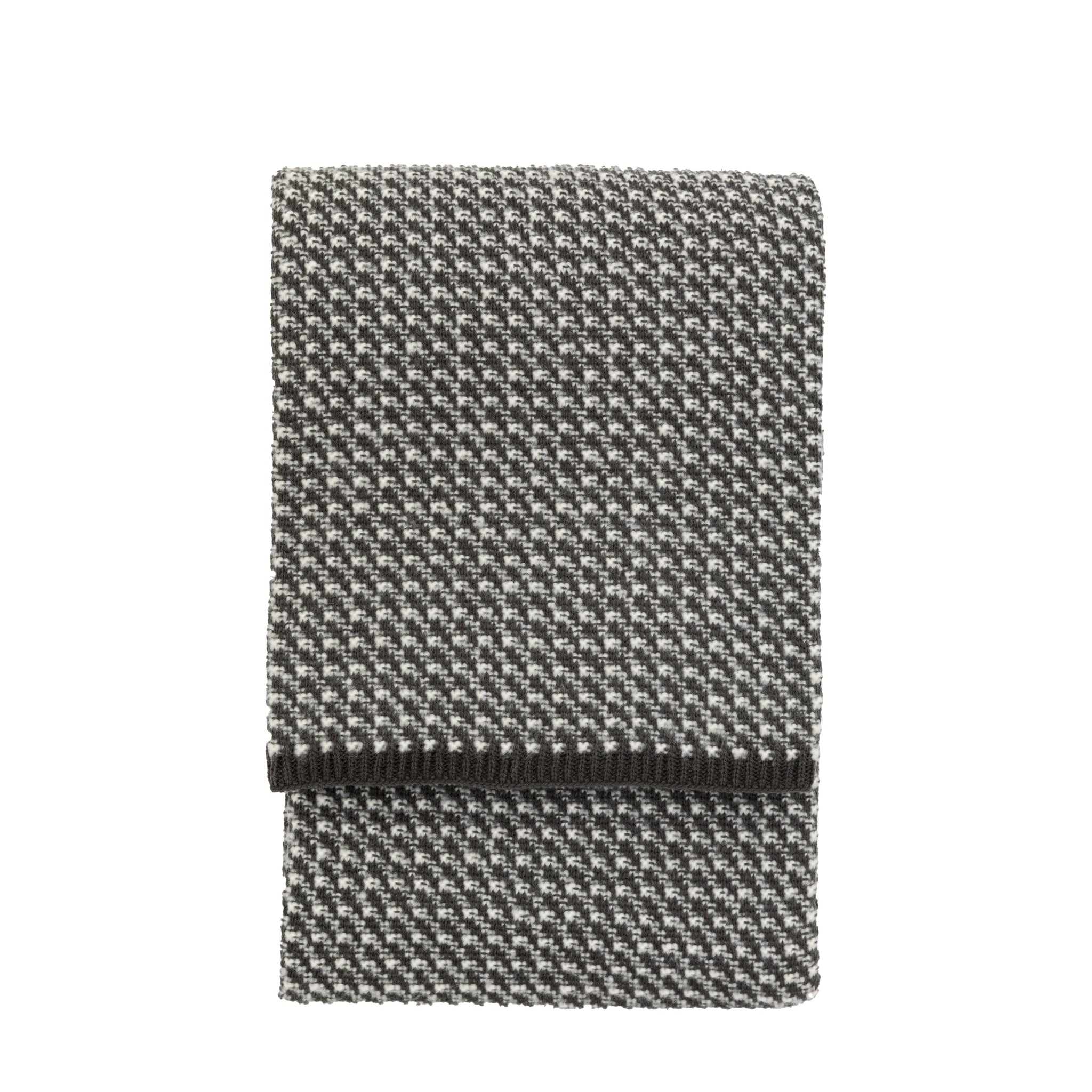 Cross Knit Grey Throw - Cross Knit Throw Grey 130x170CM Sterling Home 3